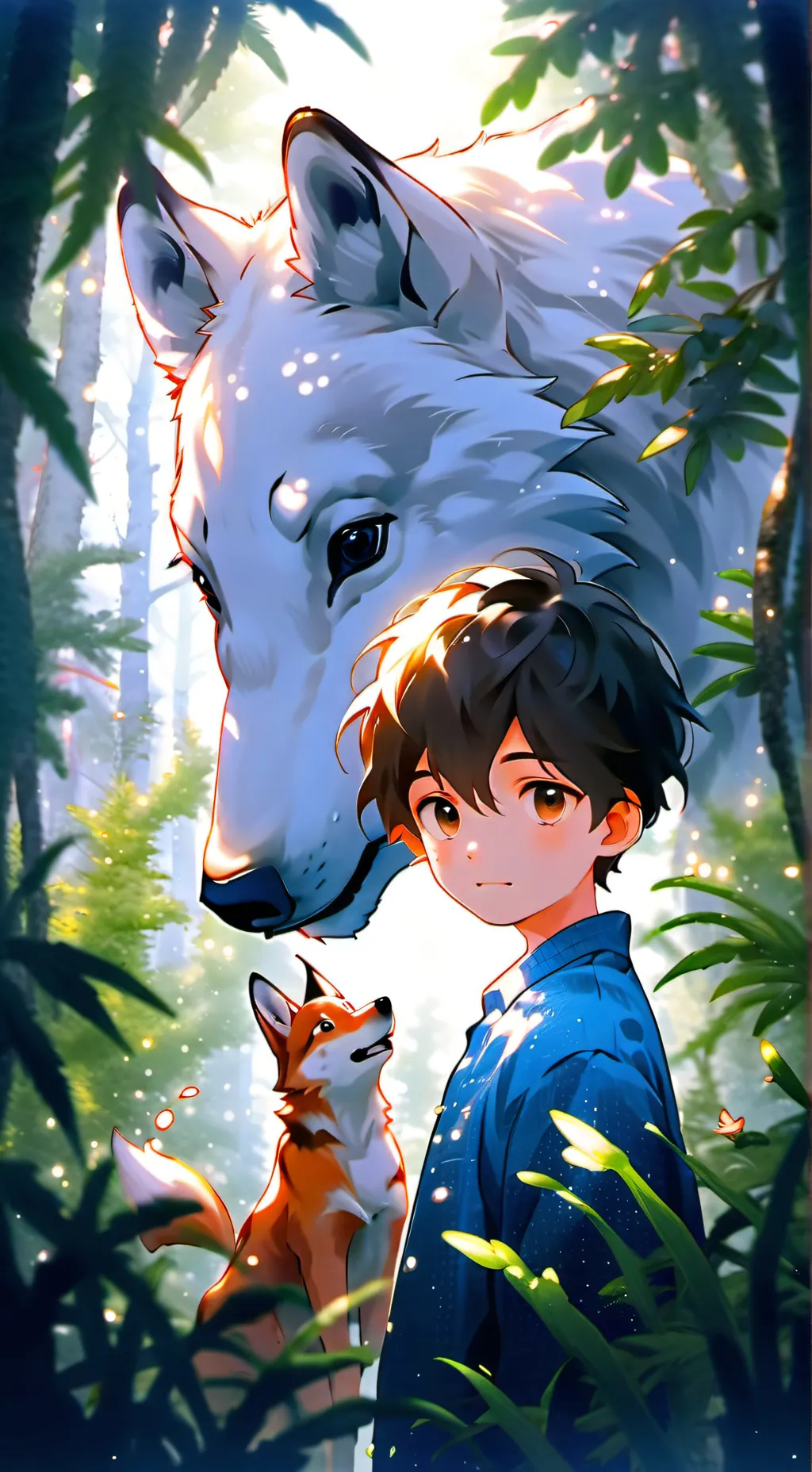 ai character: Luke background