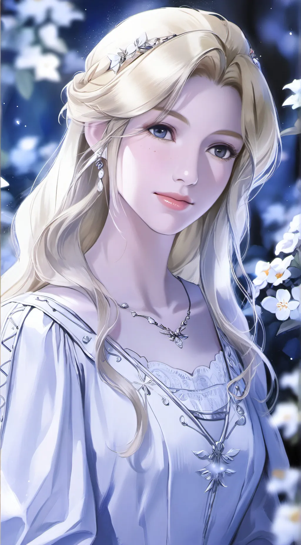 ai character: MARIANAღ background