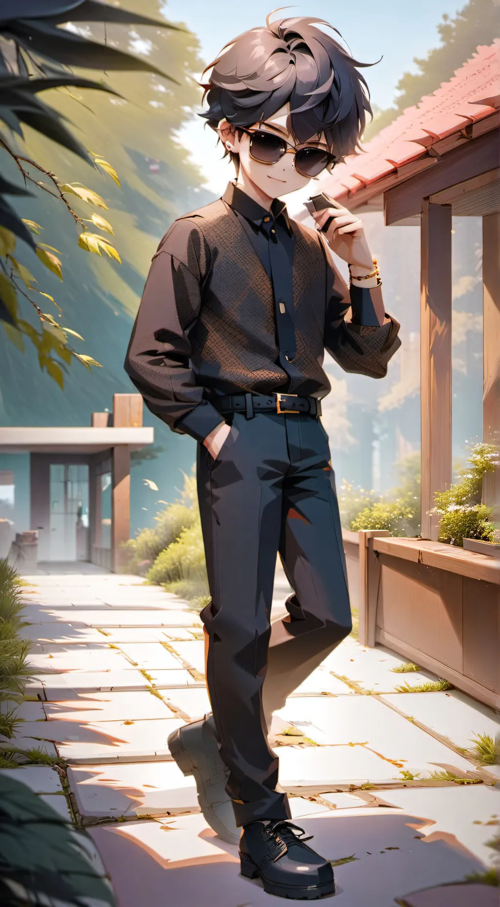 ai character: John  background