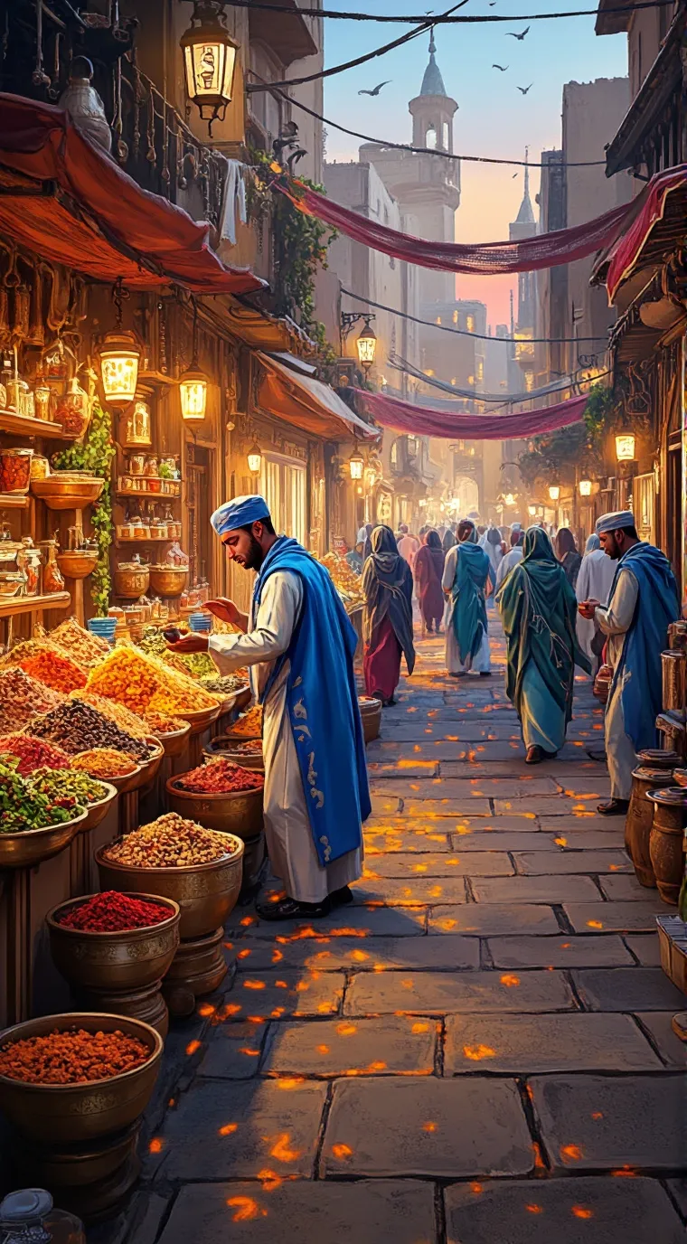 ai character: Middle East CH background