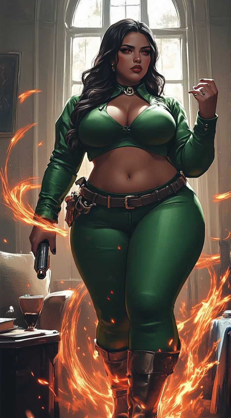 ai character: Kiki Ebony Jones background