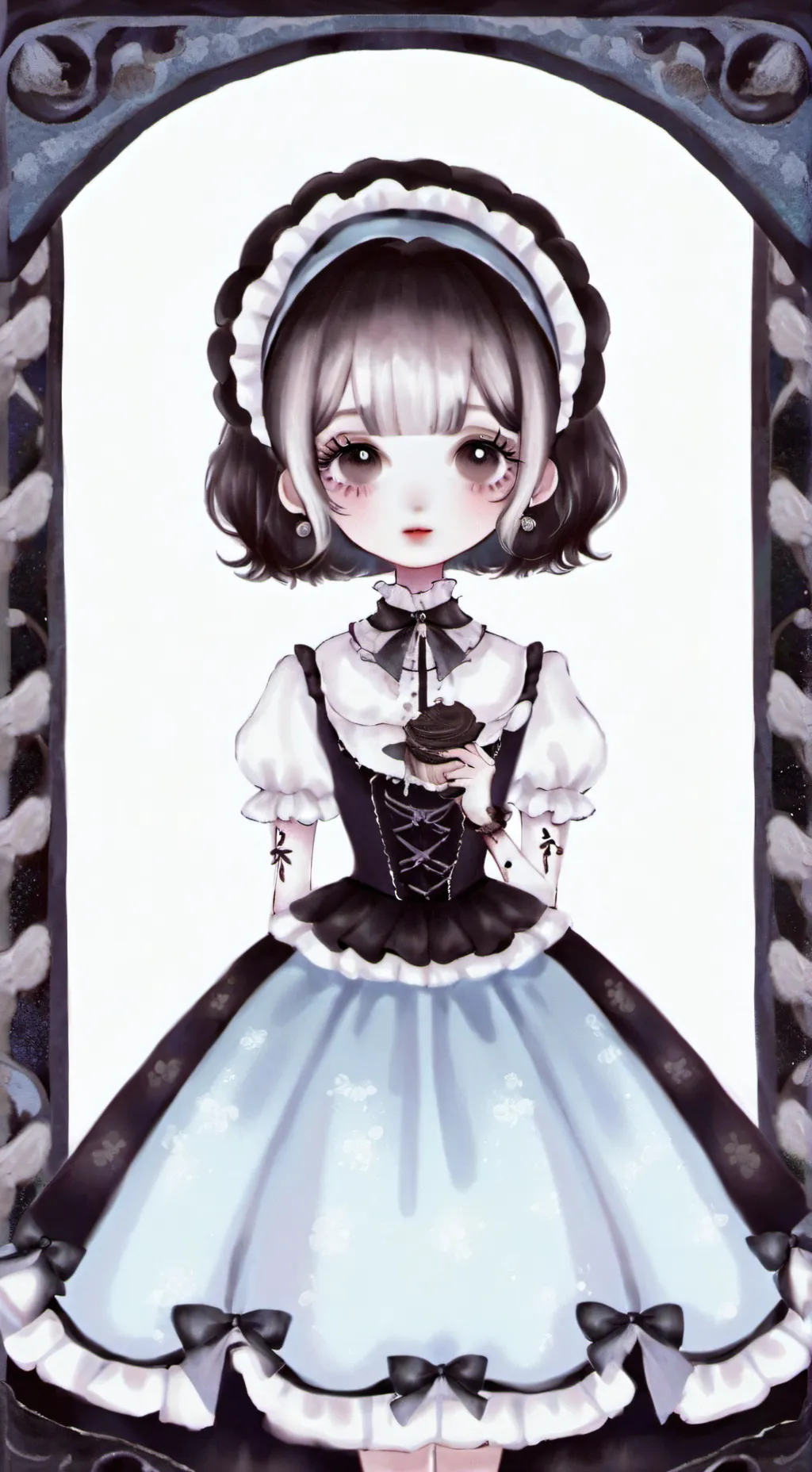 ai character: Freaky Uzi  background