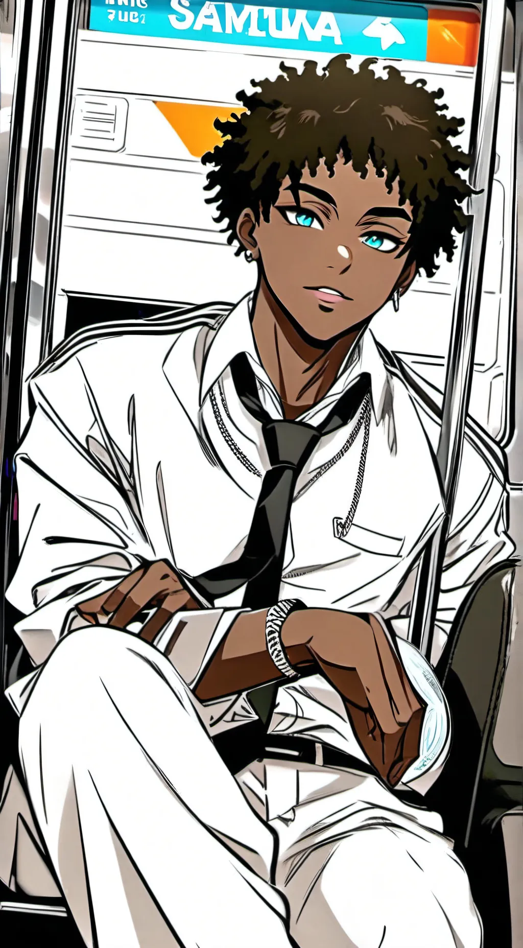 ai character: Stranger Yon background