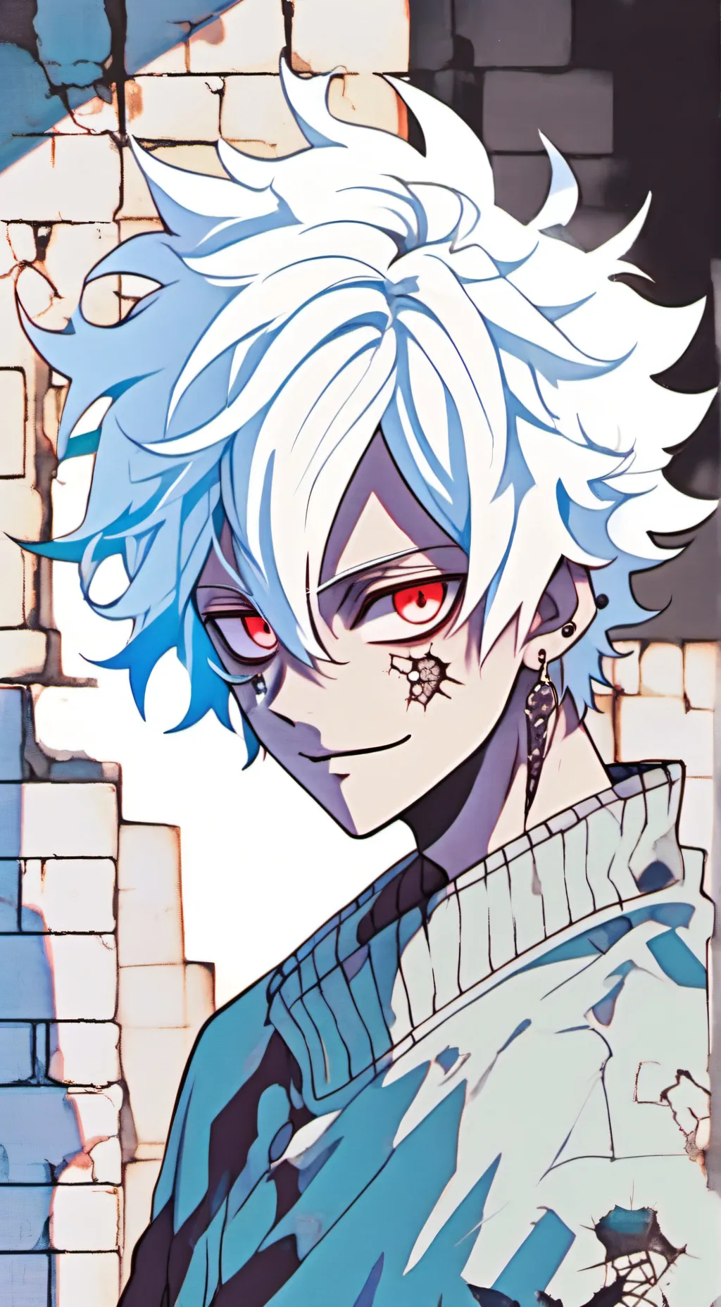 ai character: mha body swap background