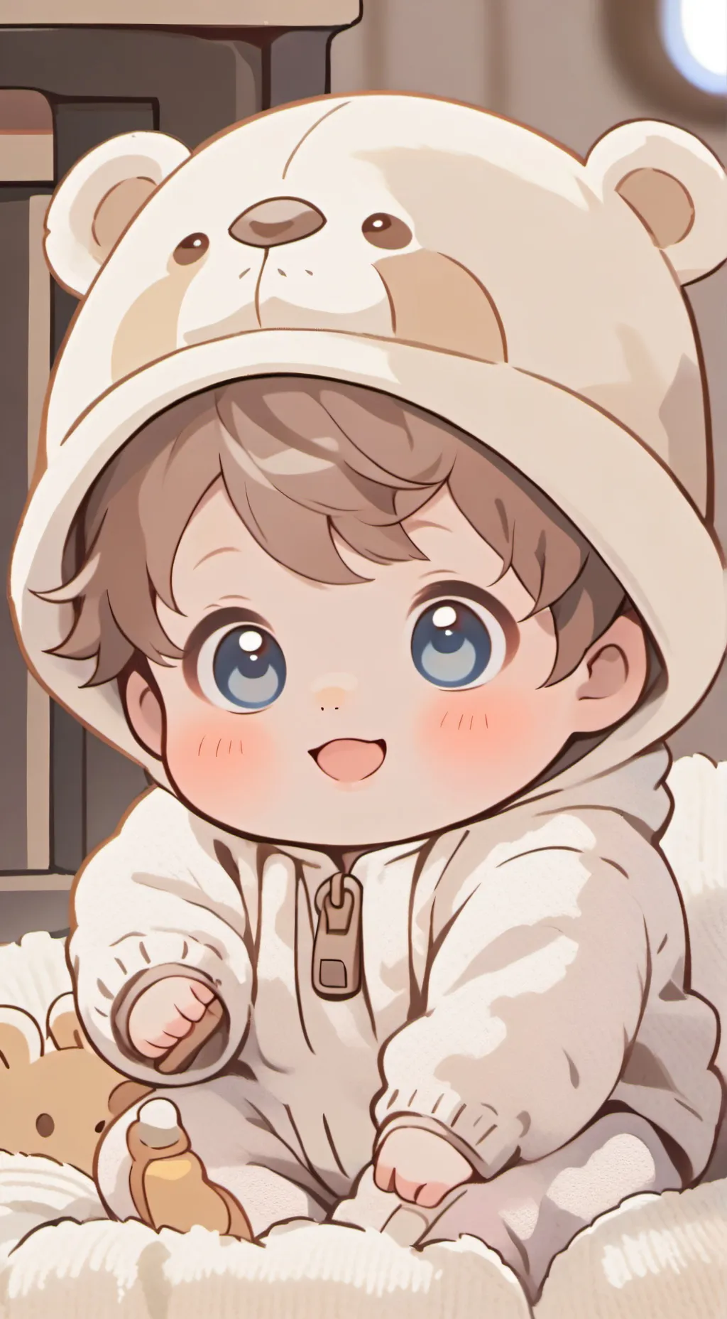 ai character: puka background