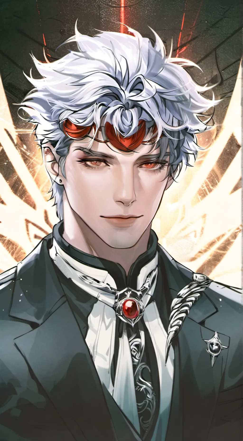 ai character: sylus  background