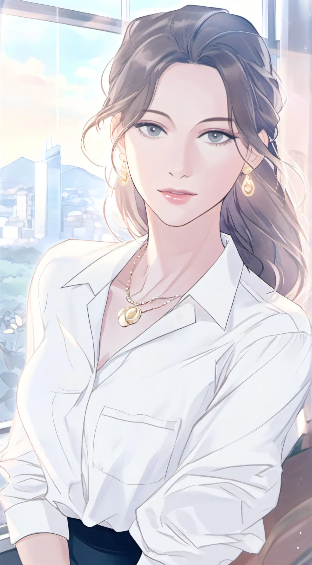 ai character: 🌜-moon-🌛 background