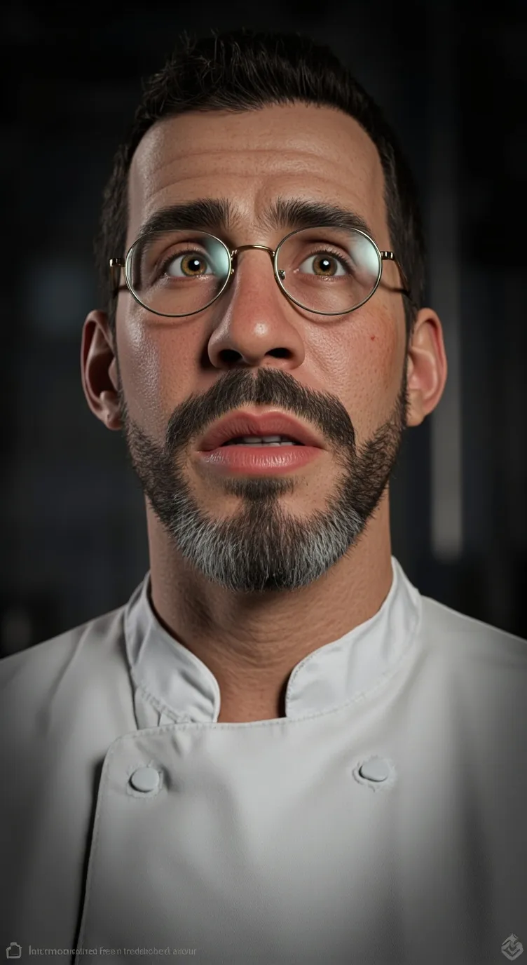 ai character: Chef jerry background