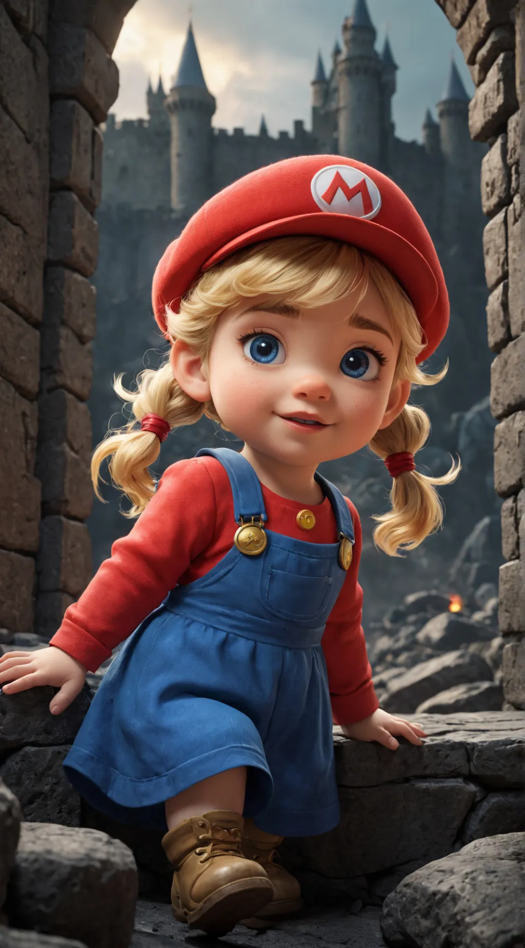 ai character: Rose  background