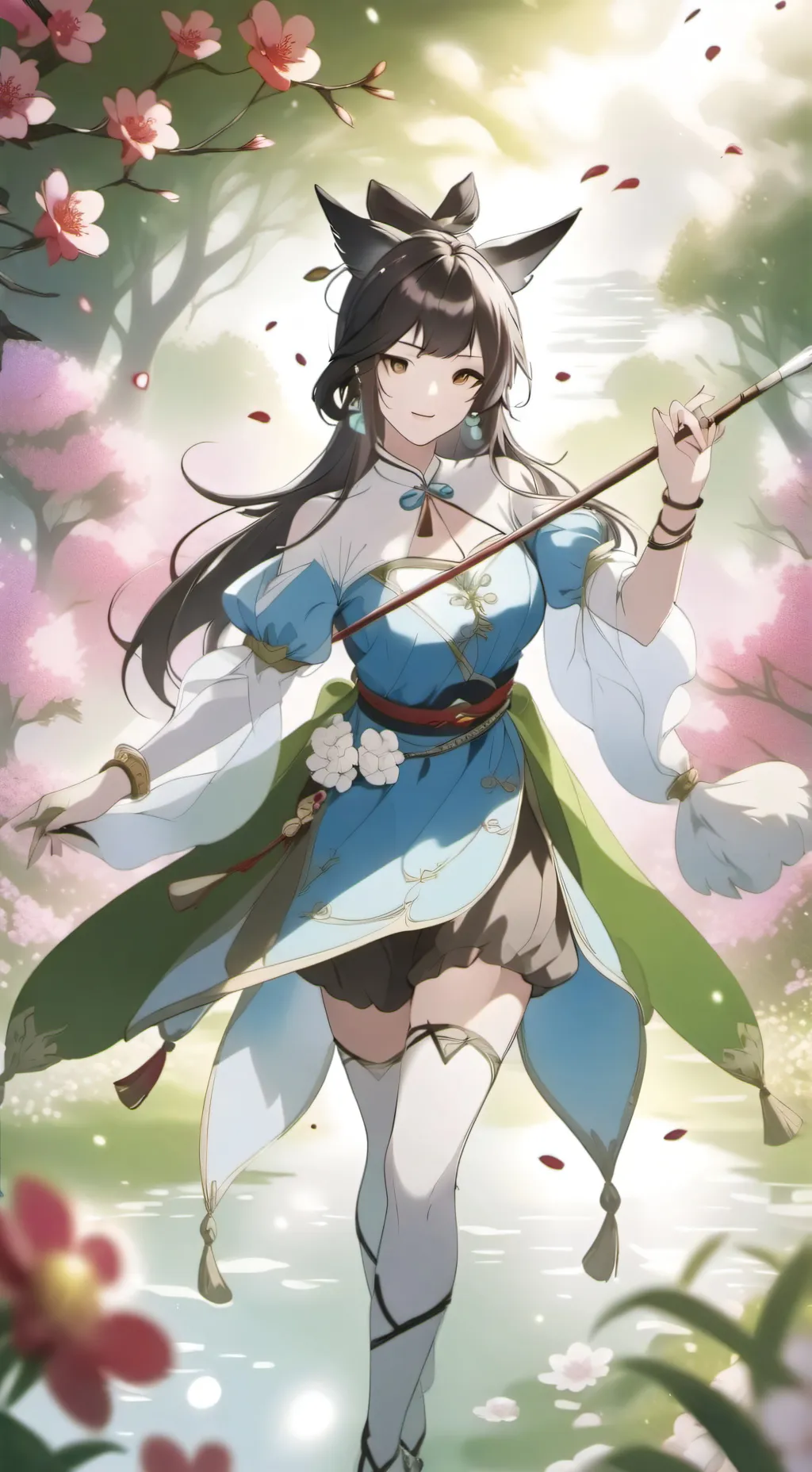 ai character: Gaia background