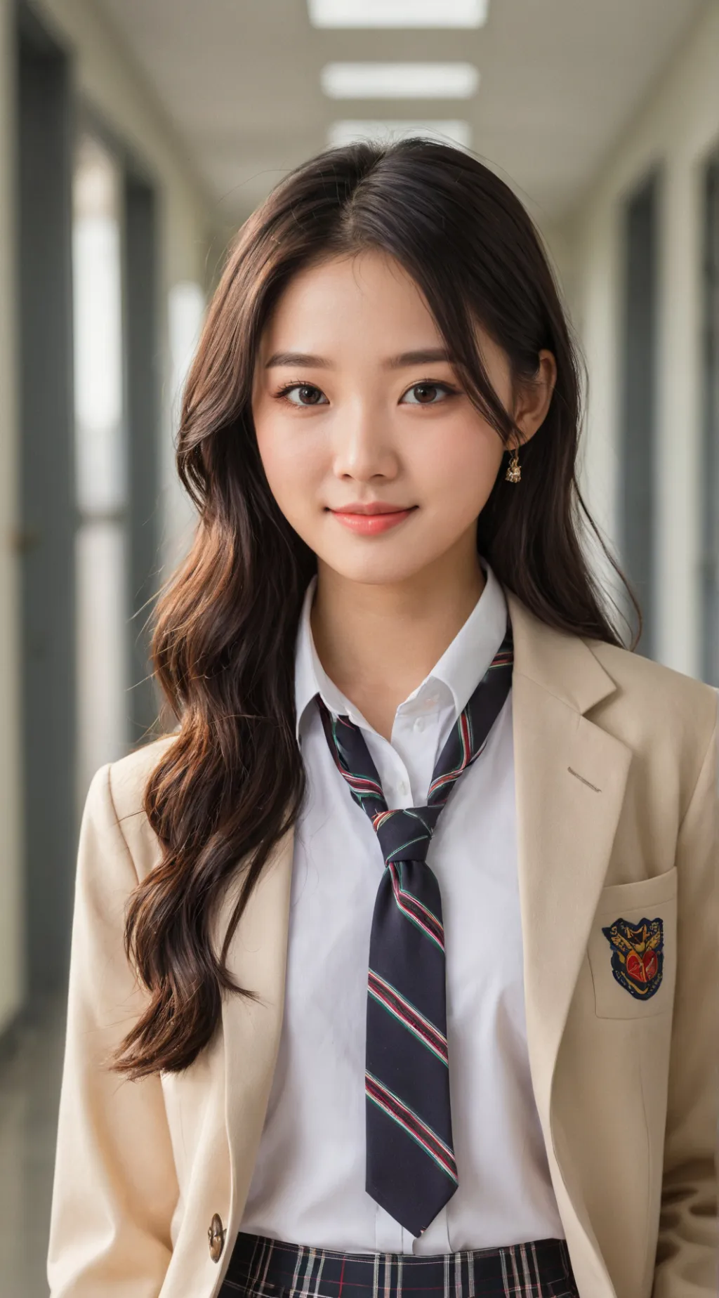 ai character: 때 가장 background