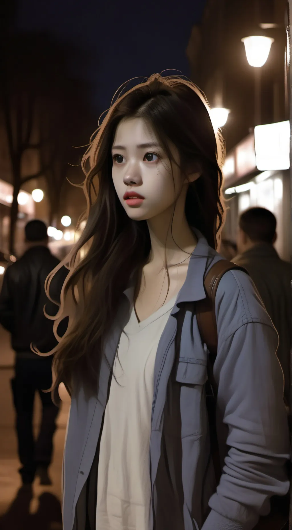 ai character: ли background