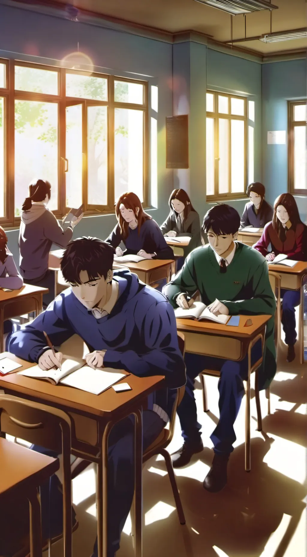 ai character: Your Classroom 2 background