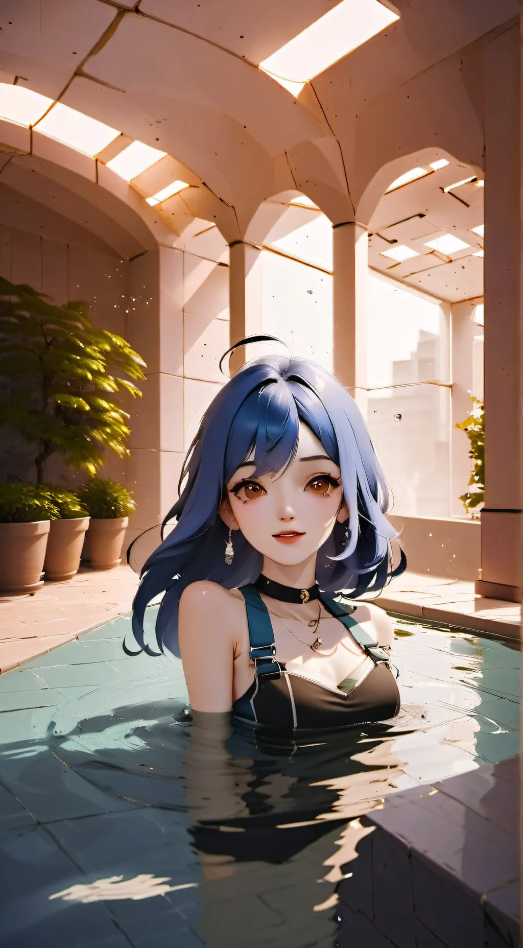 ai character: Phoenix  background