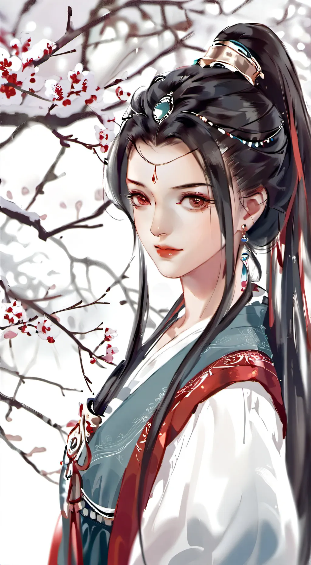 ai character: 💎Queen Villager💎 background