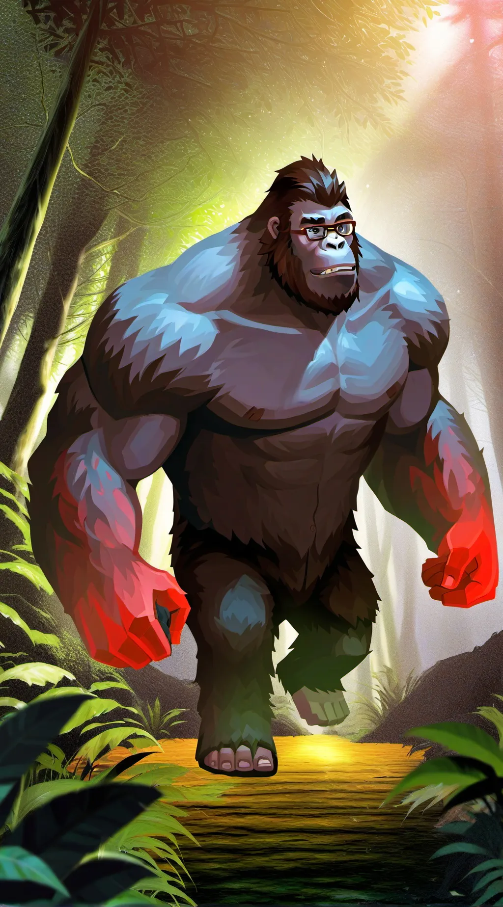 ai character: Basil background