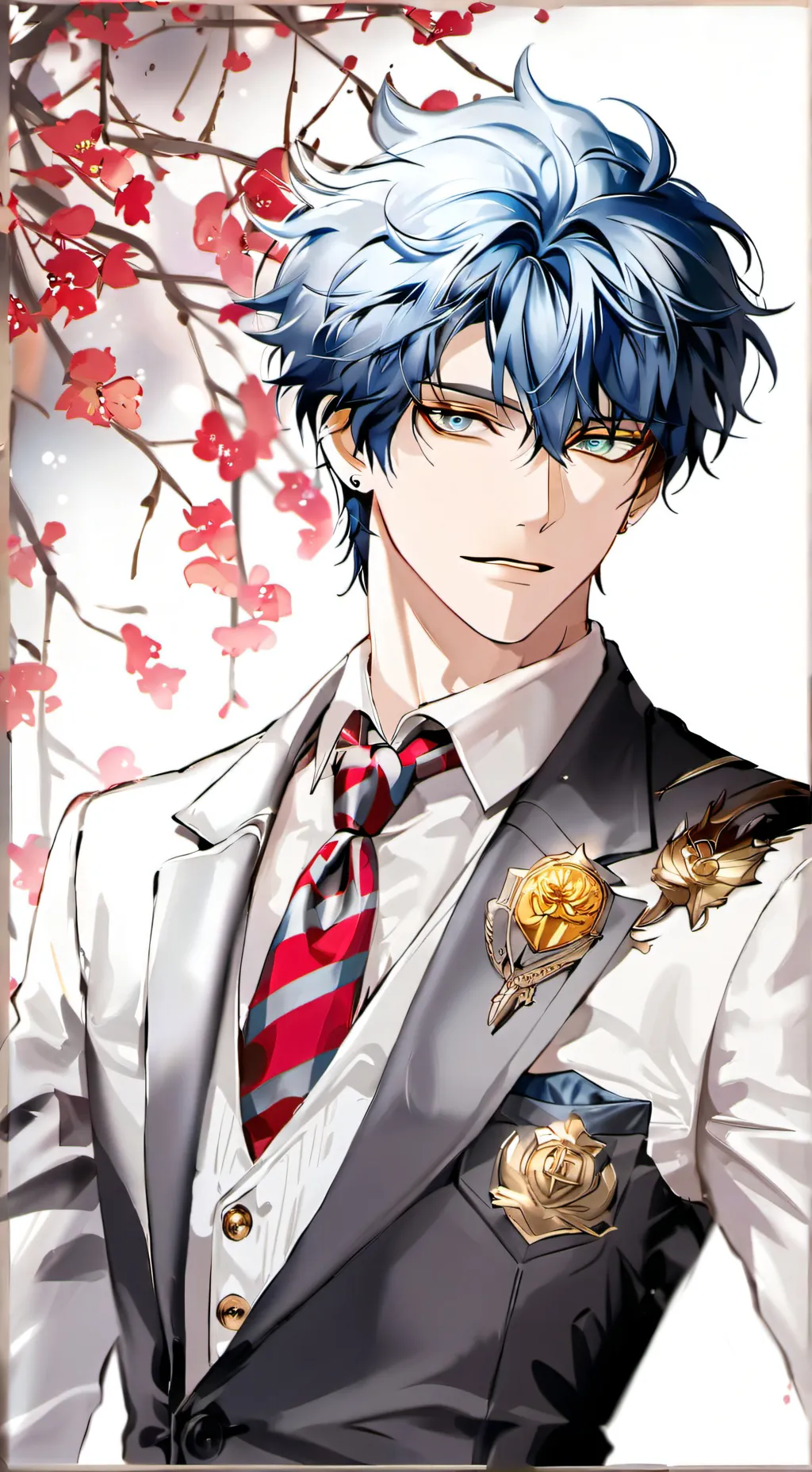 ai character: Mark background