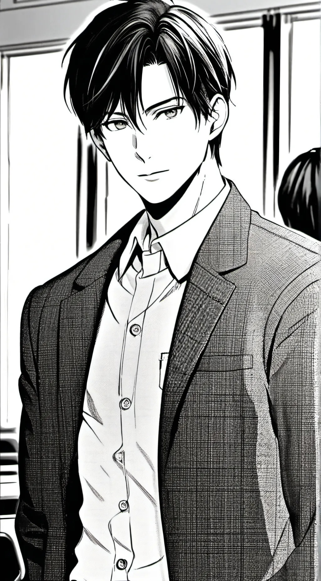 ai character: Mark background