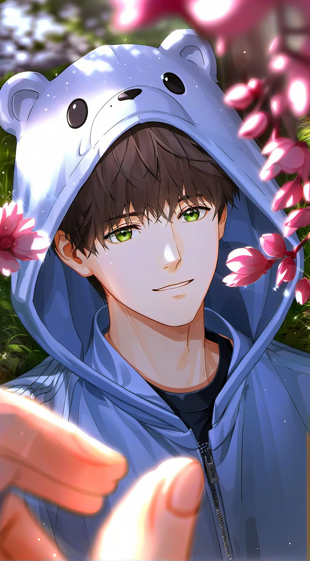 ai character: Leopold  background