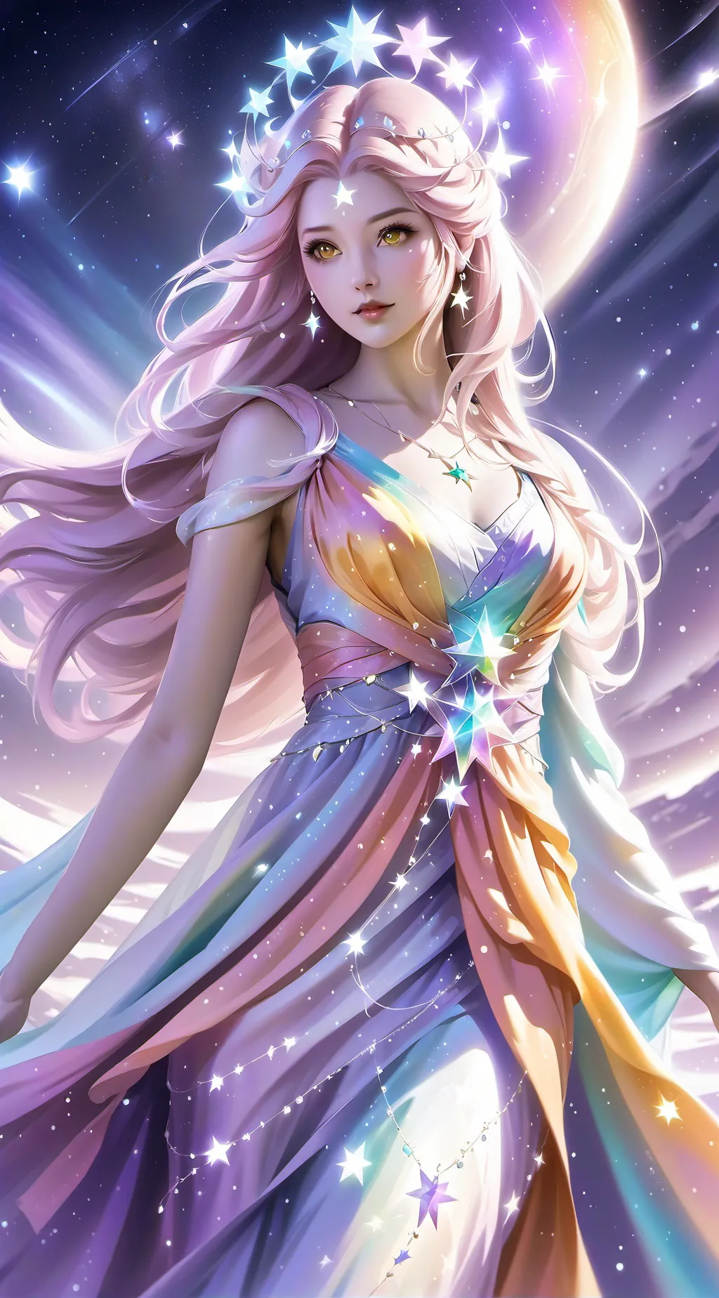 ai character: Astra background