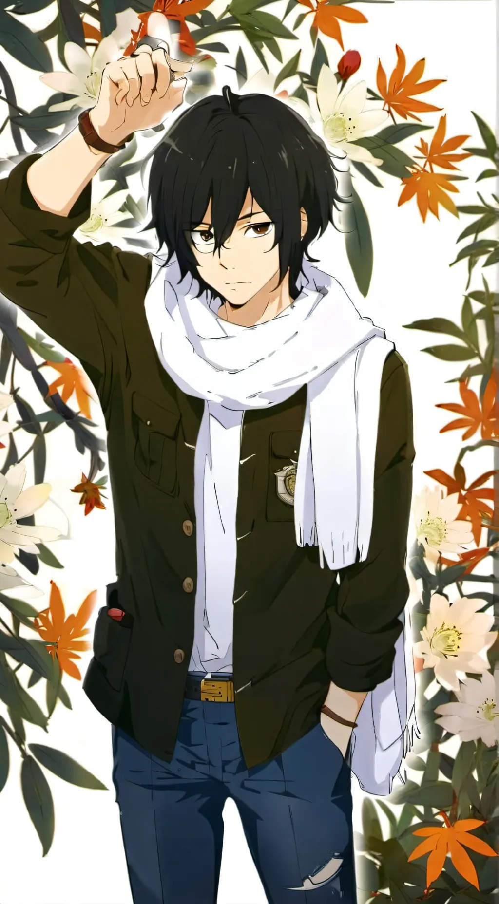 ai character: Azawa your boyfrie background