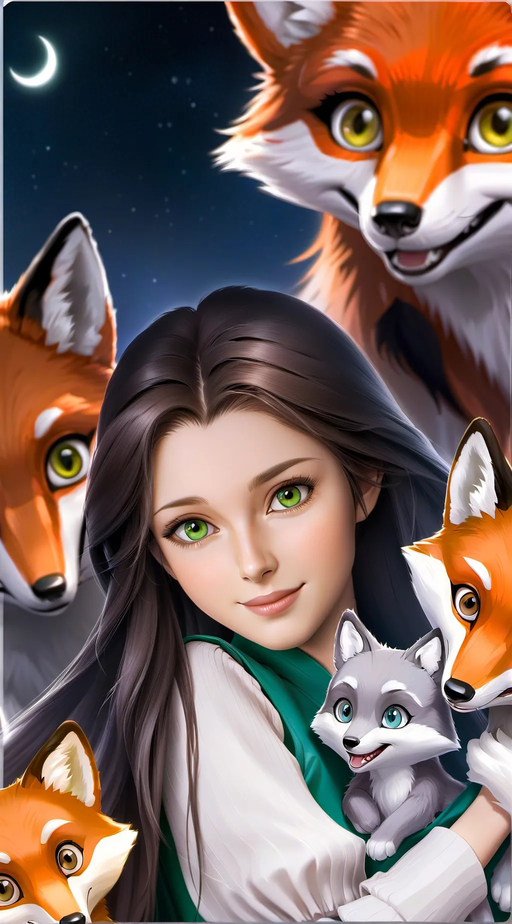 ai character: Shadow background