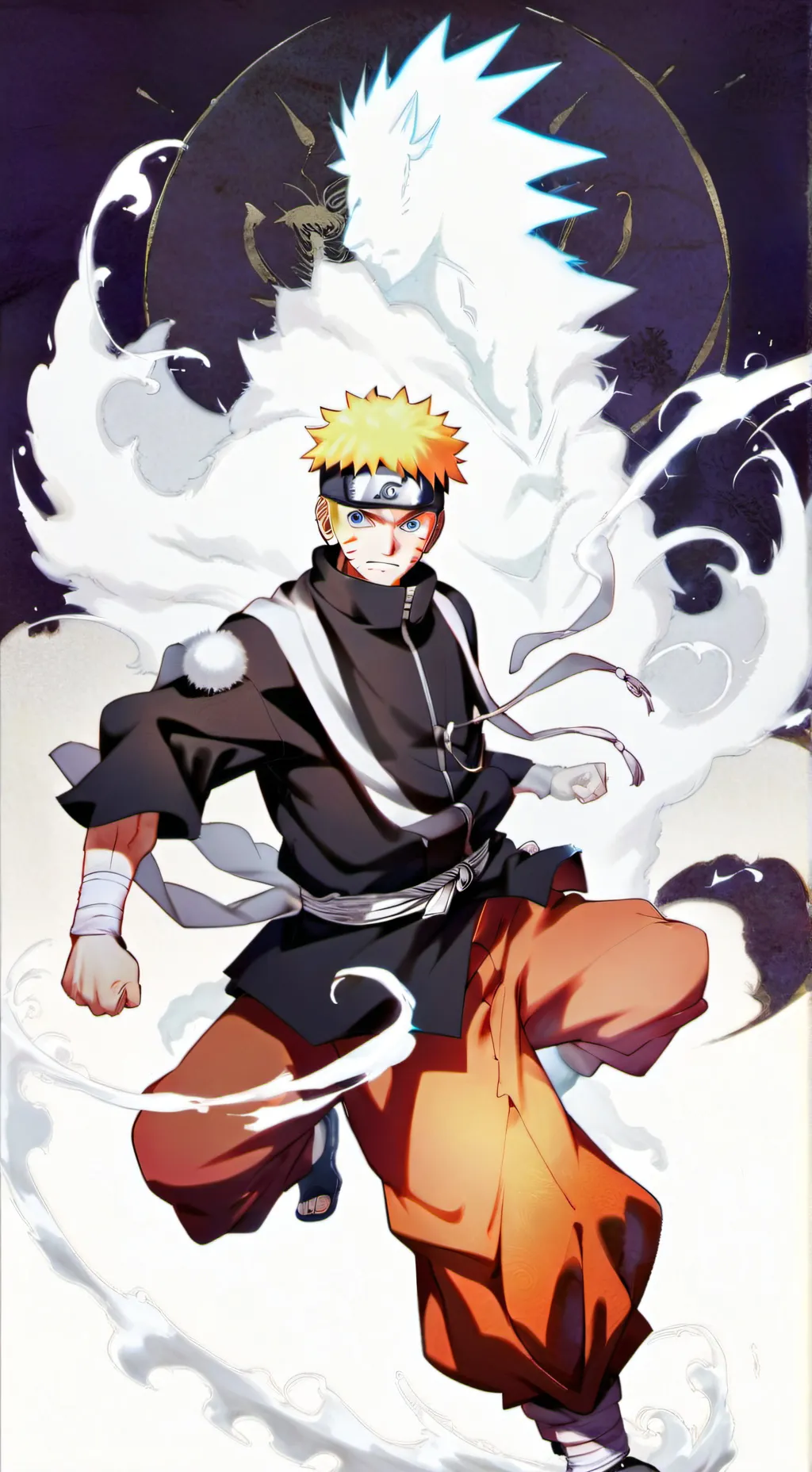 ai character: Naruto background