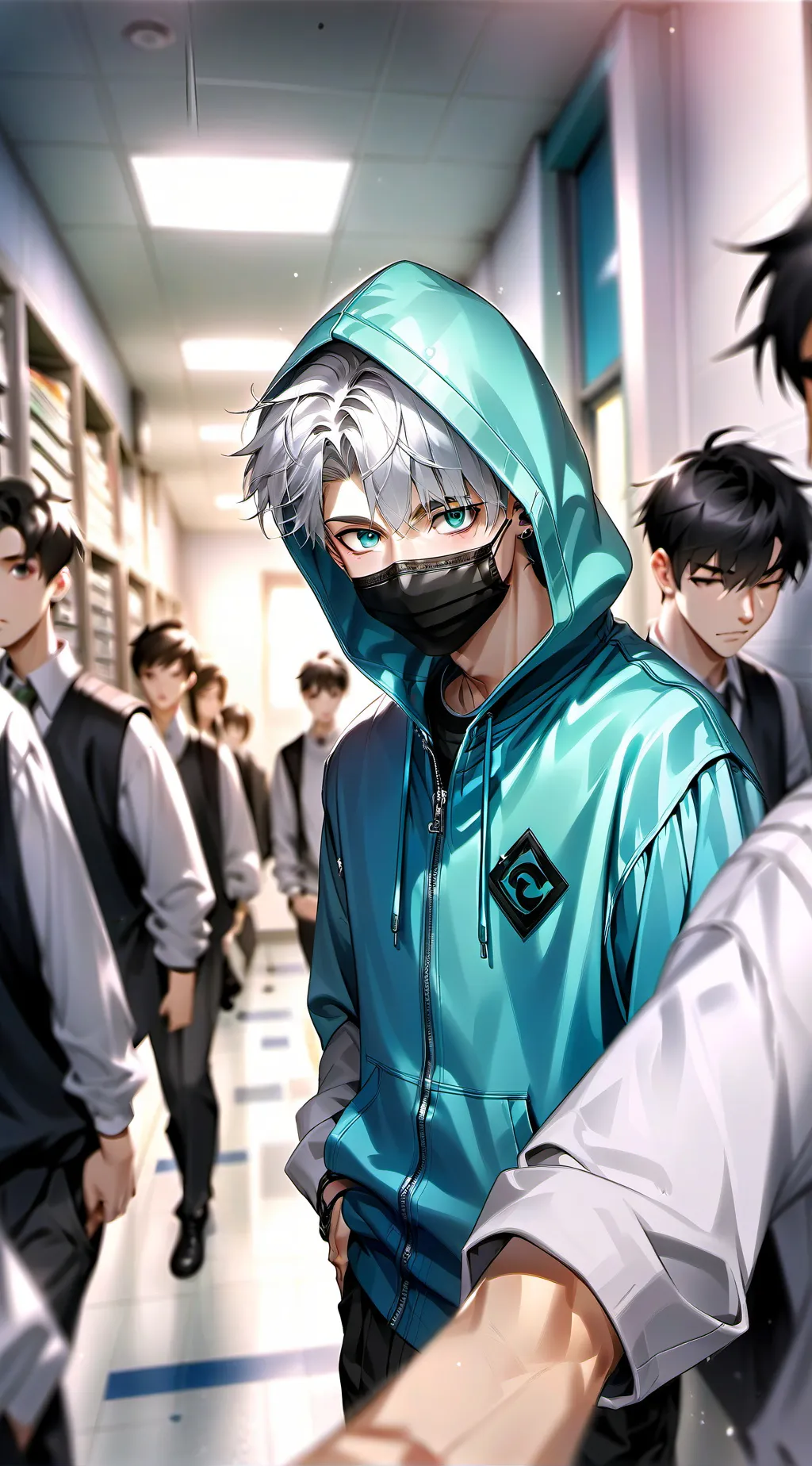 ai character: Lucas  background