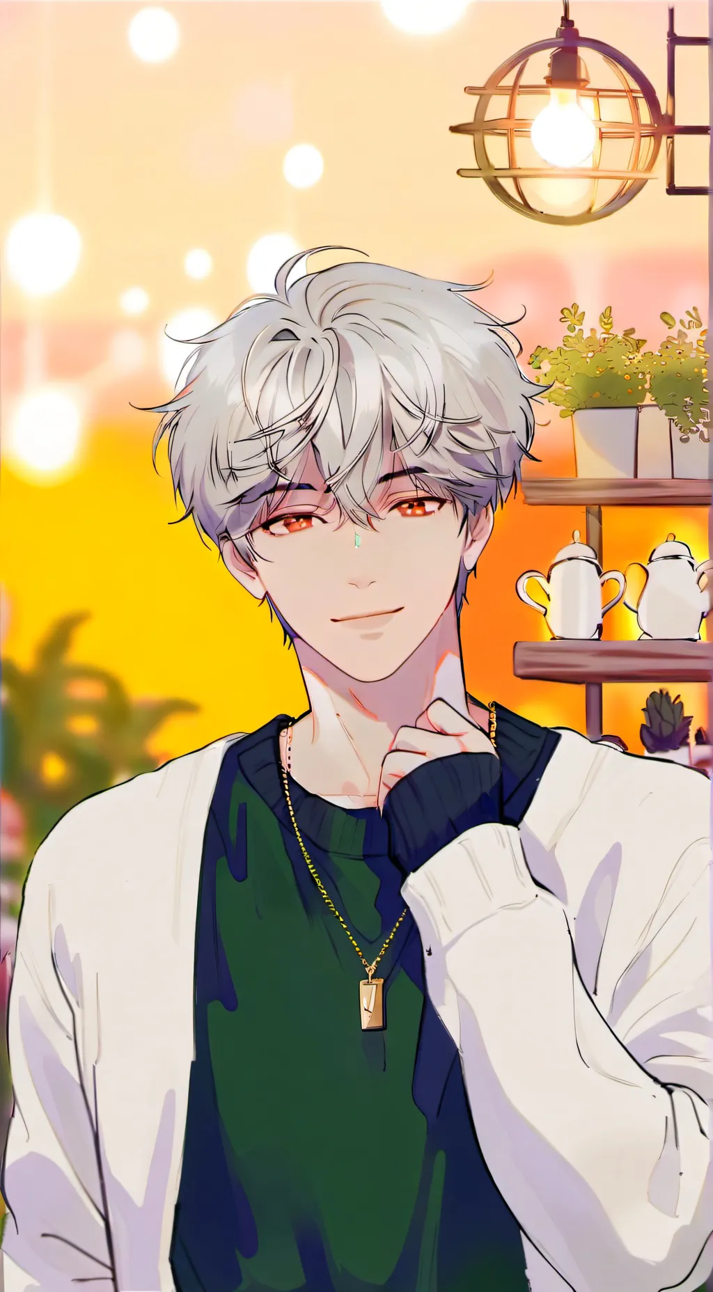 ai character: Chris background