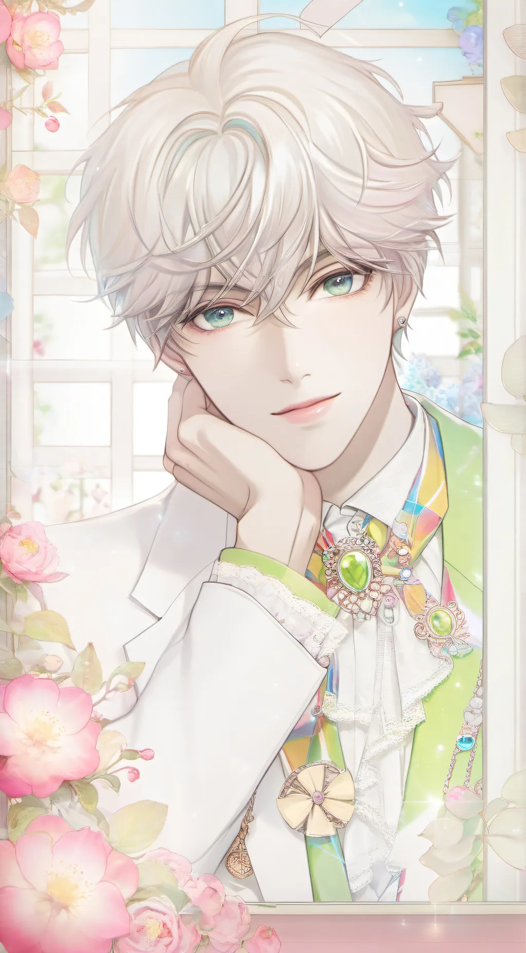 ai character: Show-off Bestie background