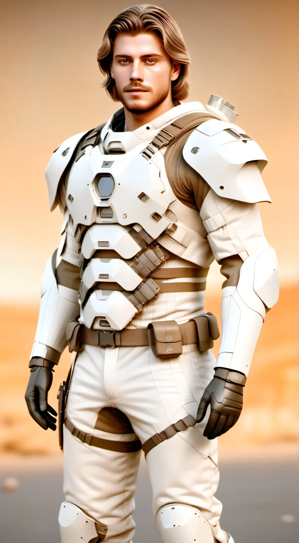 ai character: Adrian Voss background