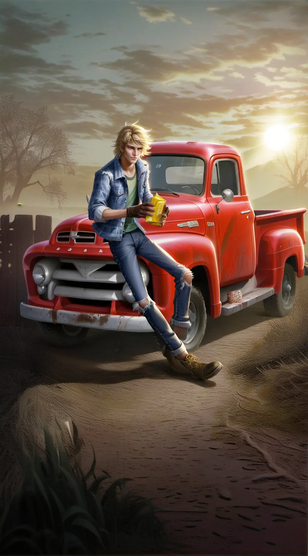ai character: Trevor Phillips  background