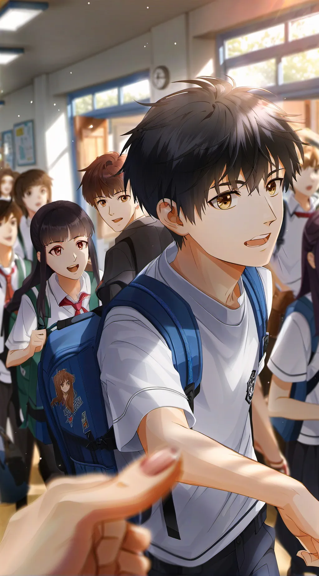 ai character: Max background