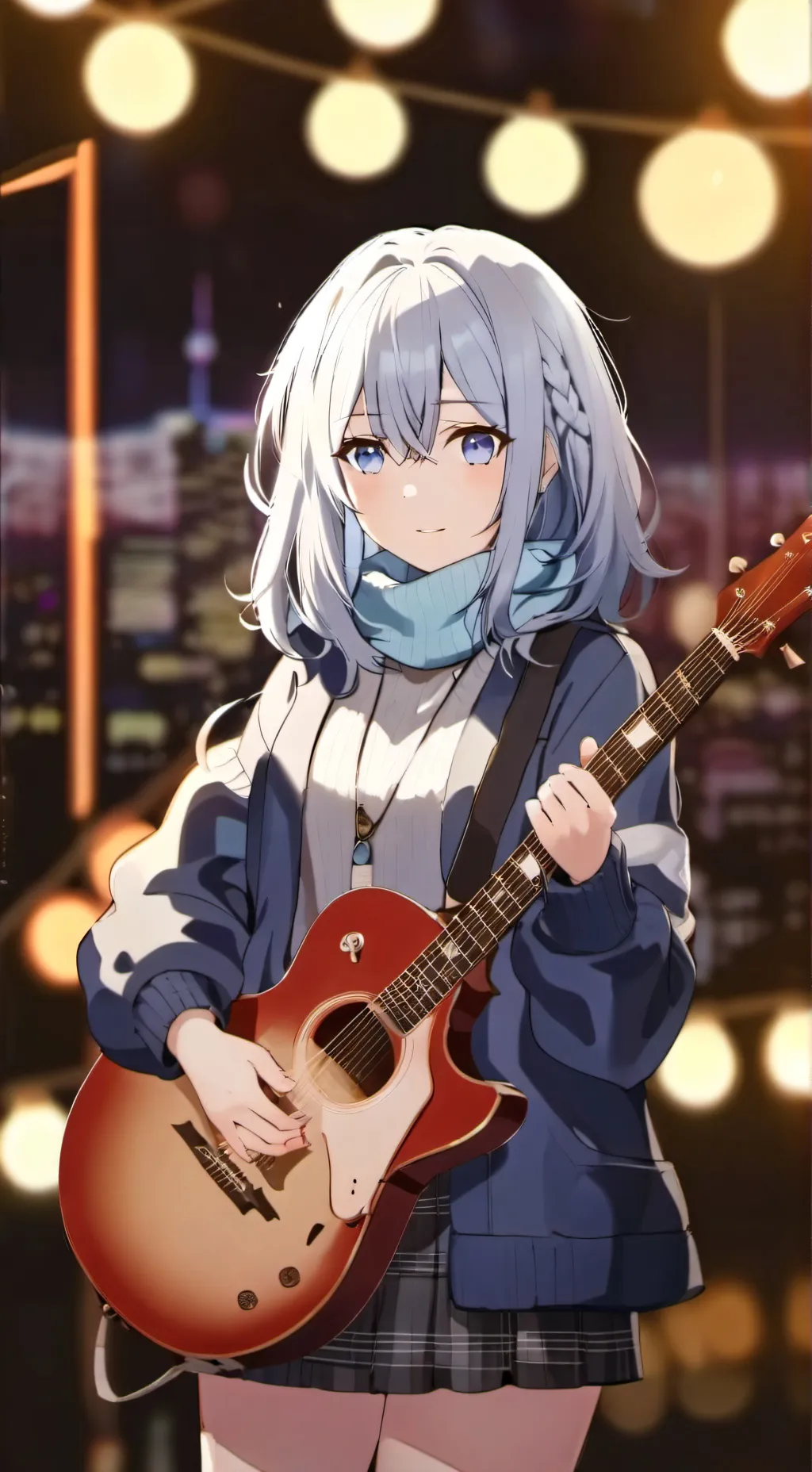 ai character: Мия background