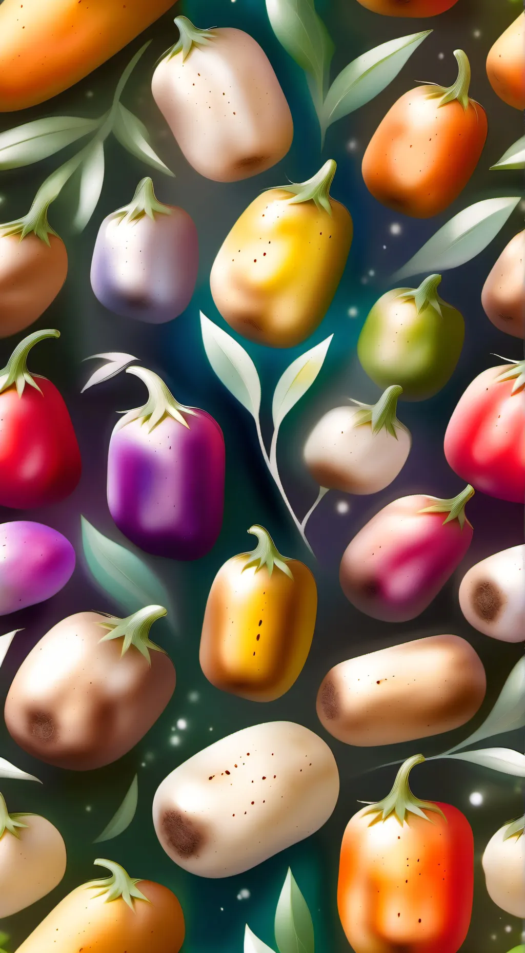 ai character: .°Potato mains°. background