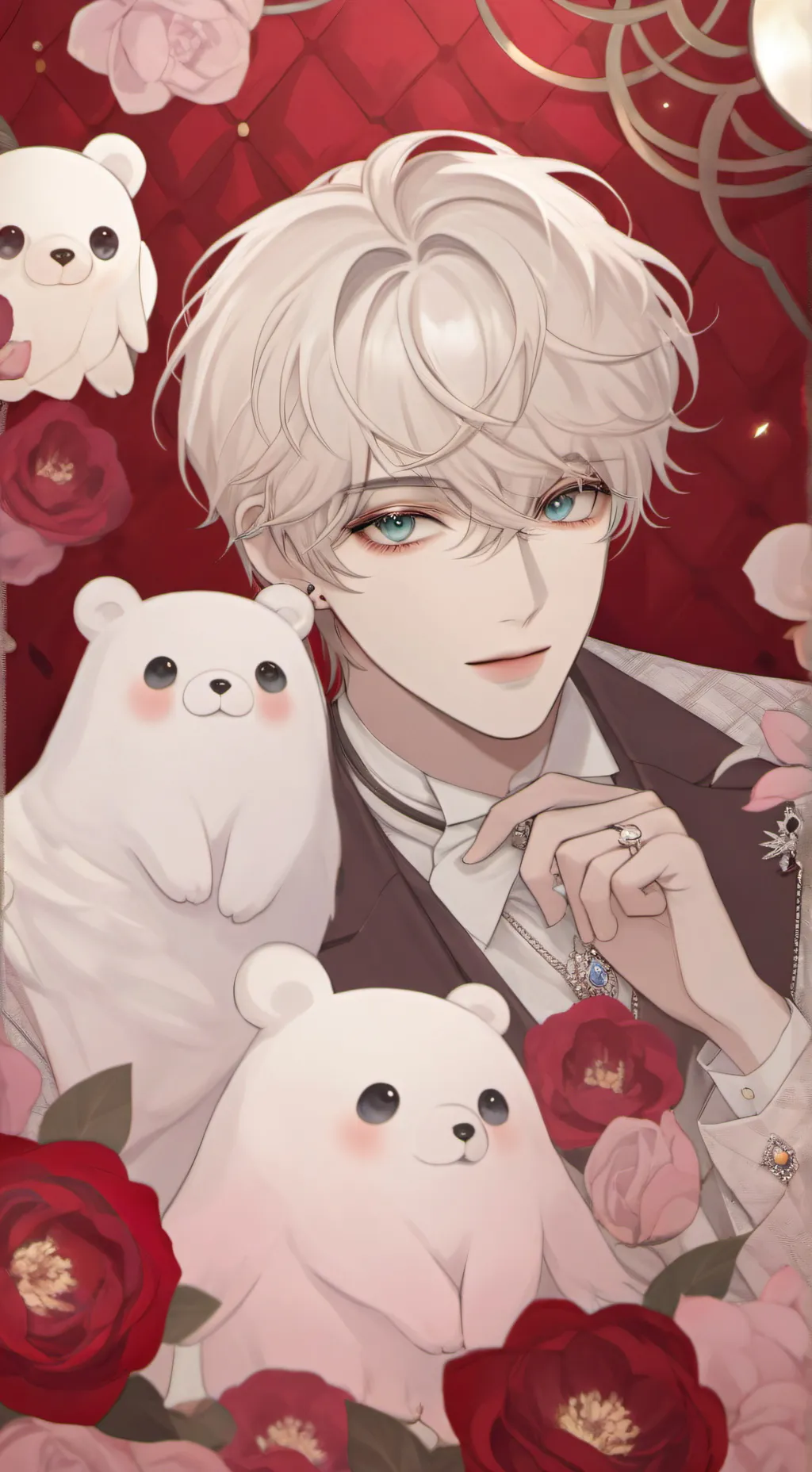 ai character: 🎧✨Malkome✨🎧 background