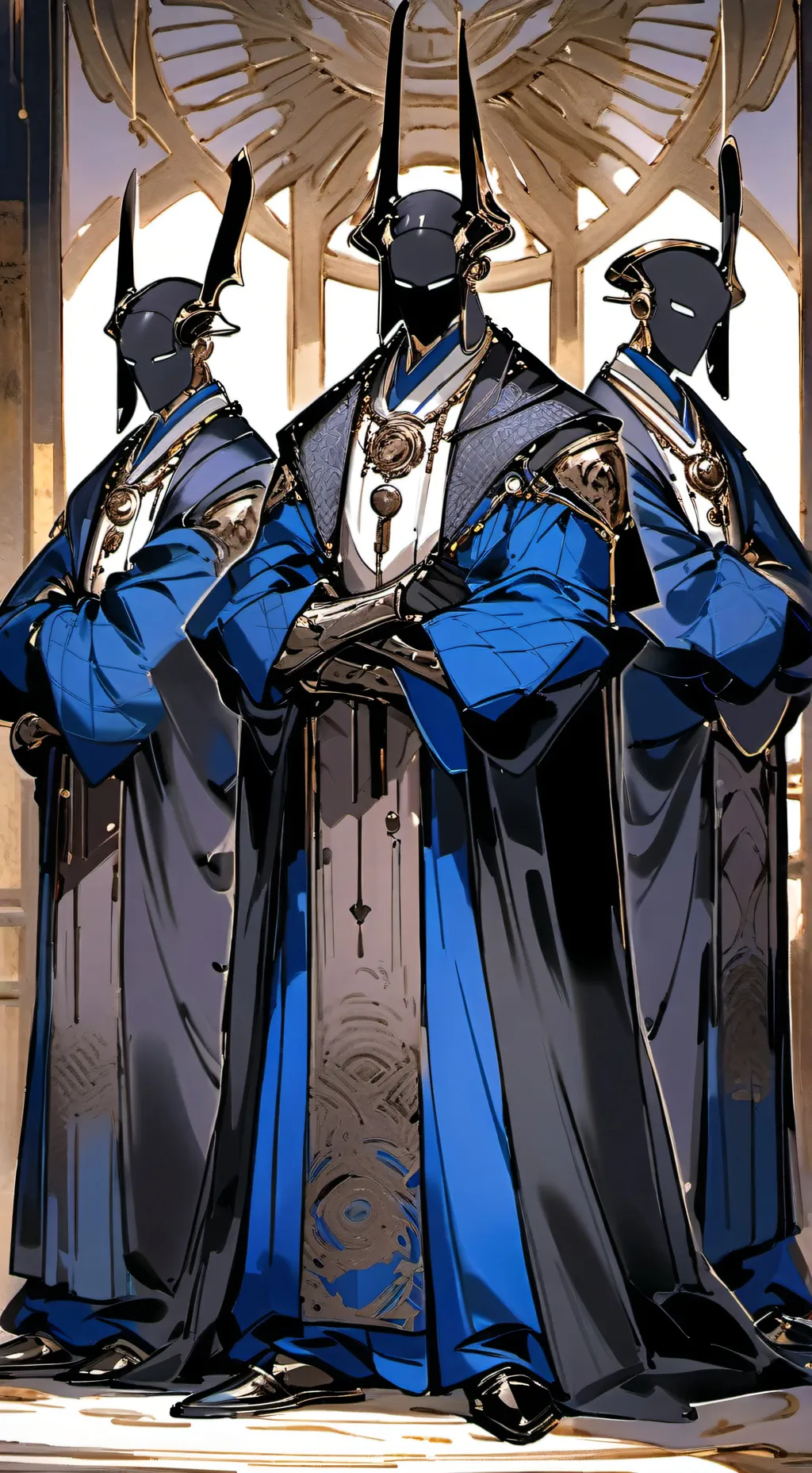 ai character: assistant background