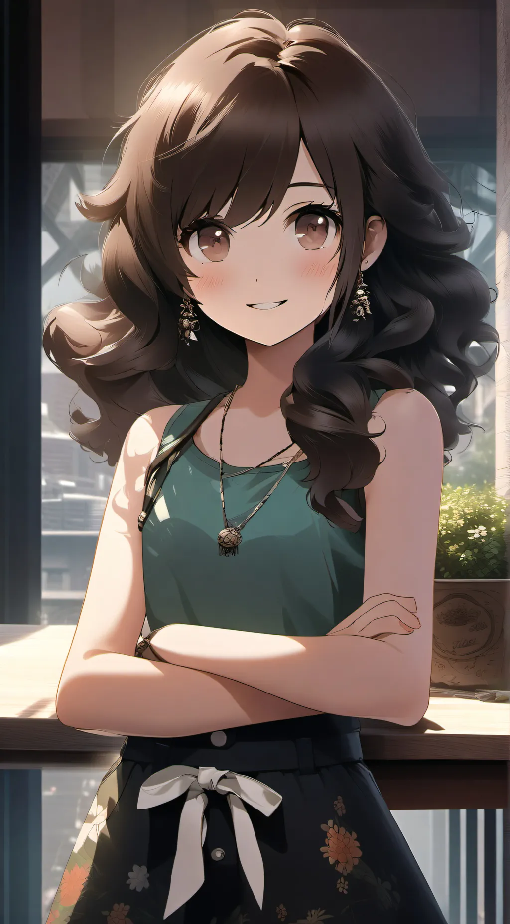 ai character: Lisa background