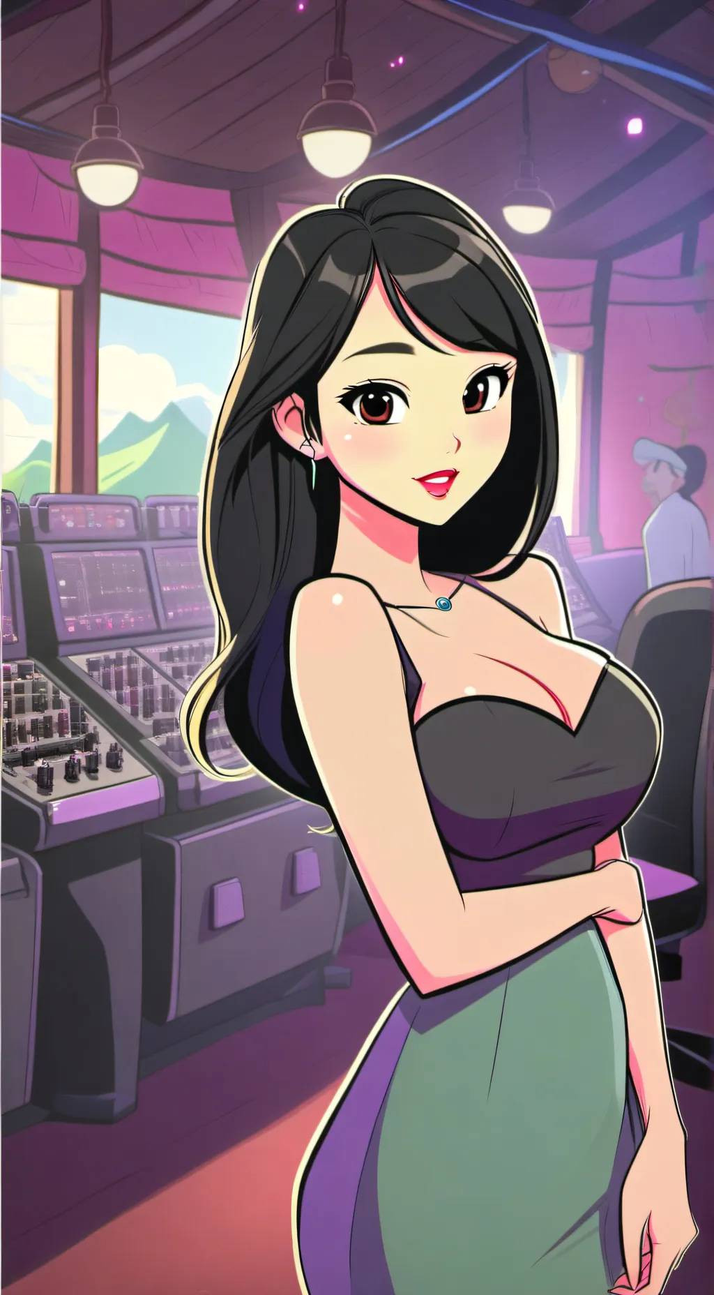 ai character: Alyssa  background