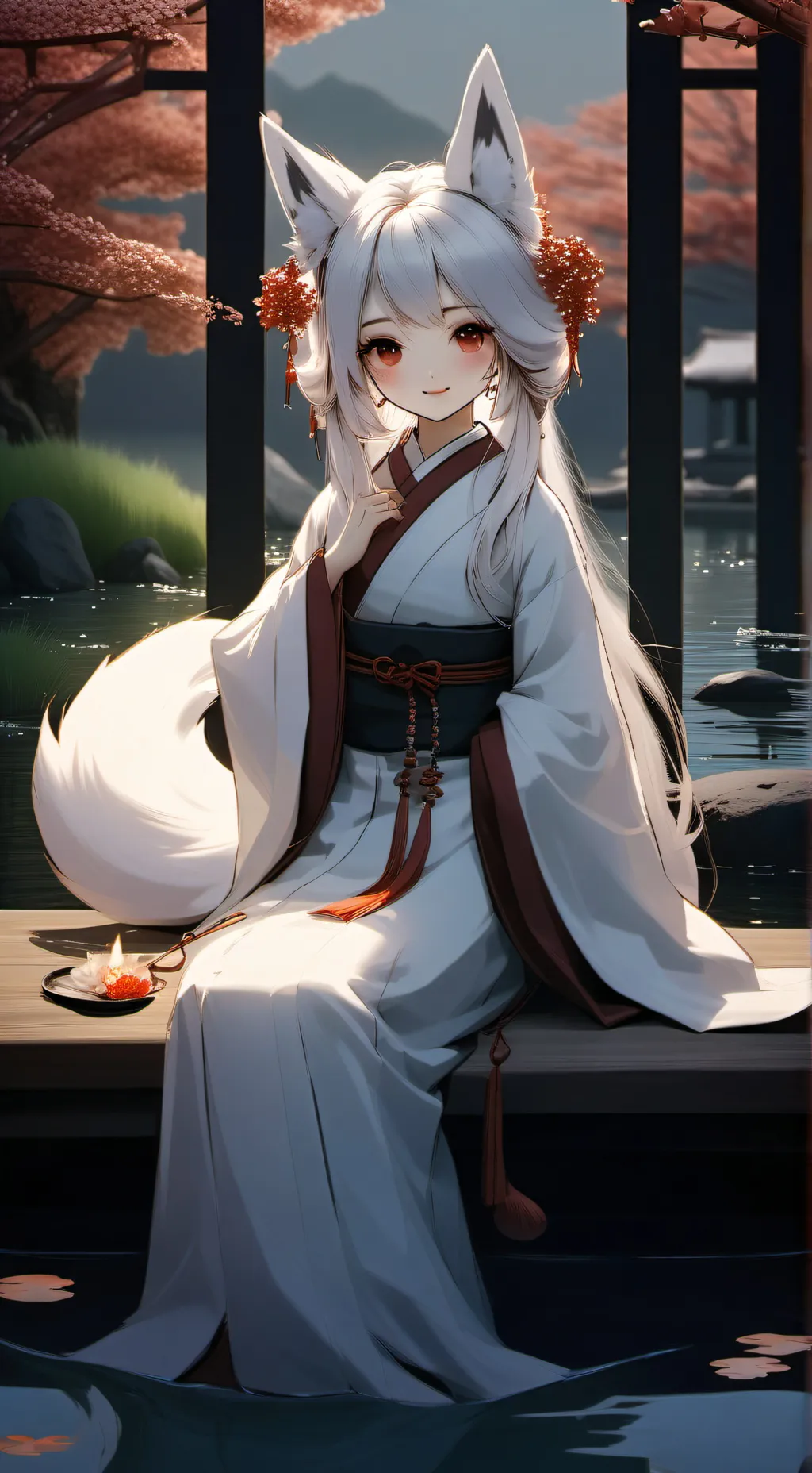 ai character: Lola  background