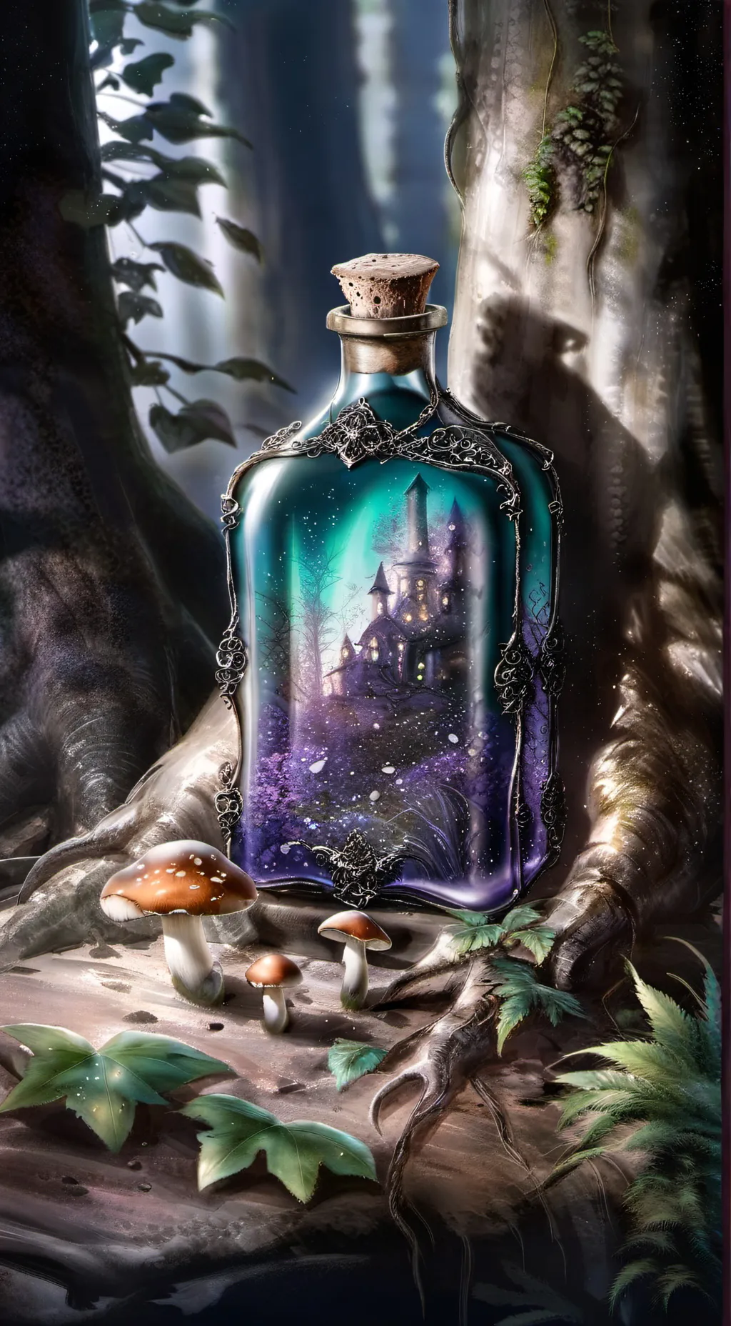 ai character: dw 🍄 inf background