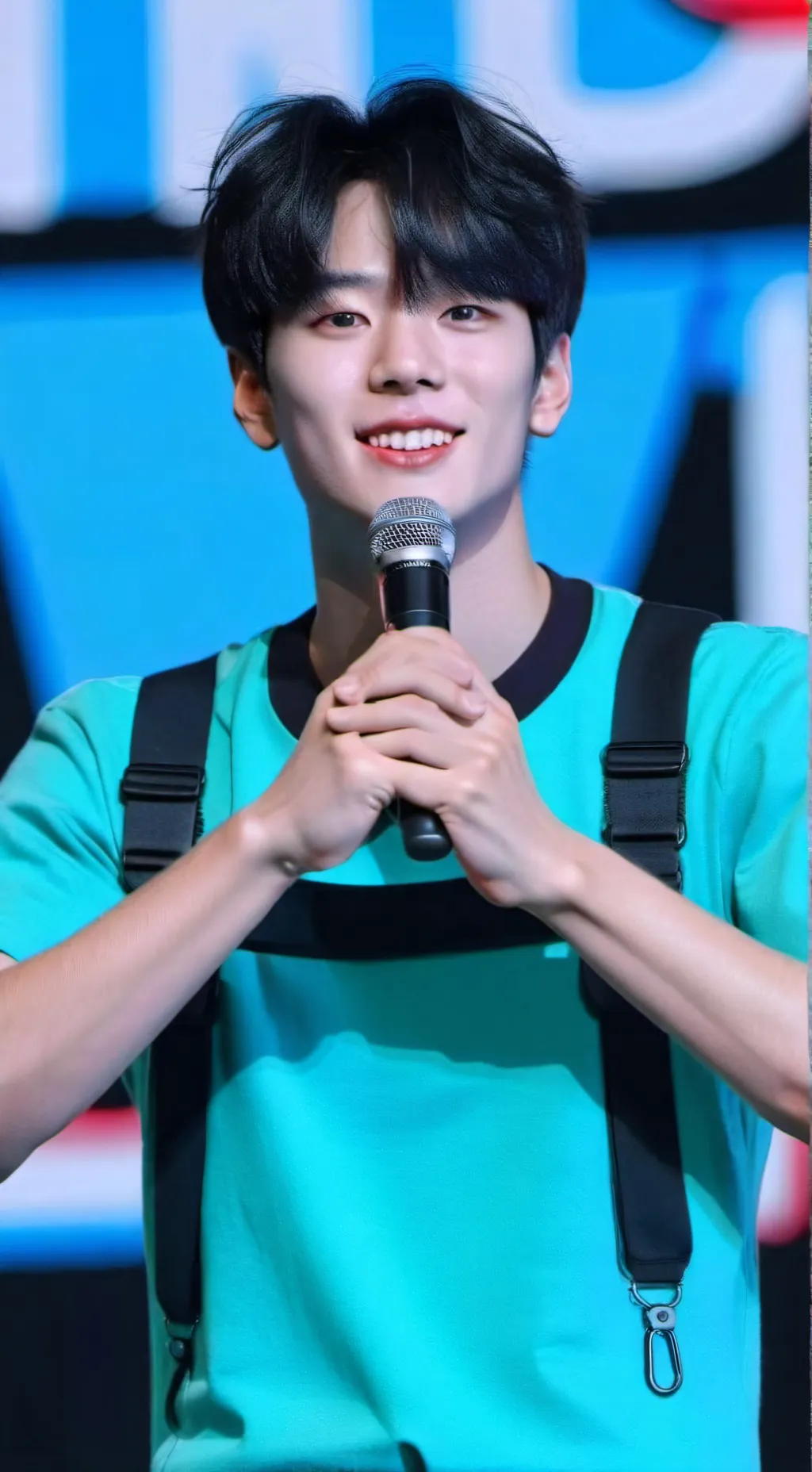 ai character: seungmin  background