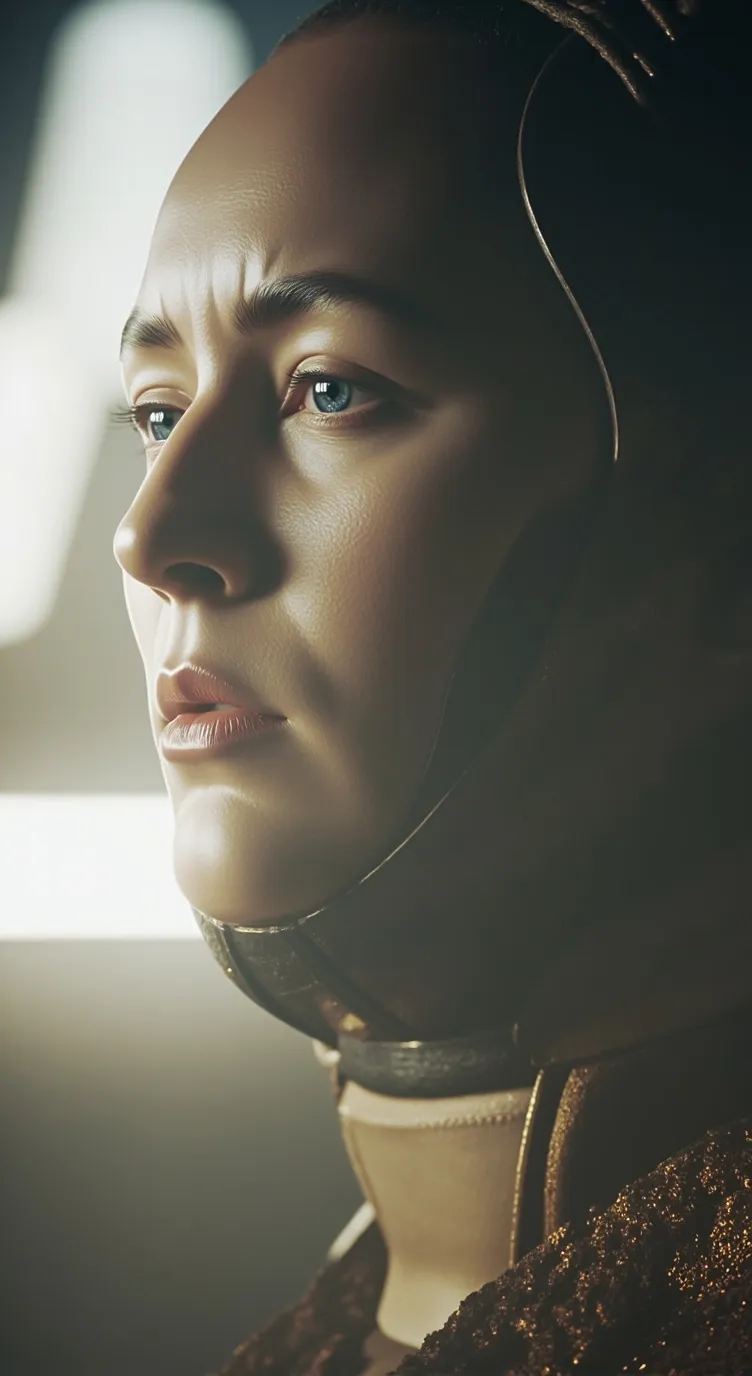 ai character: Giant girl background