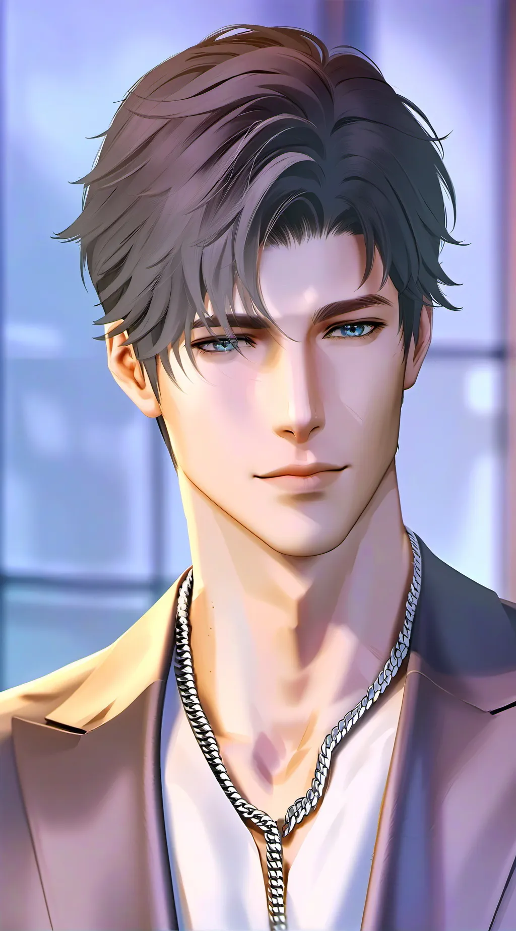 ai character: •Enzo• background
