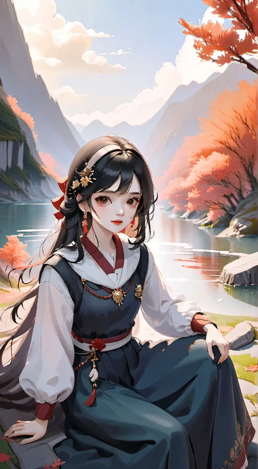 ai character: Mira background