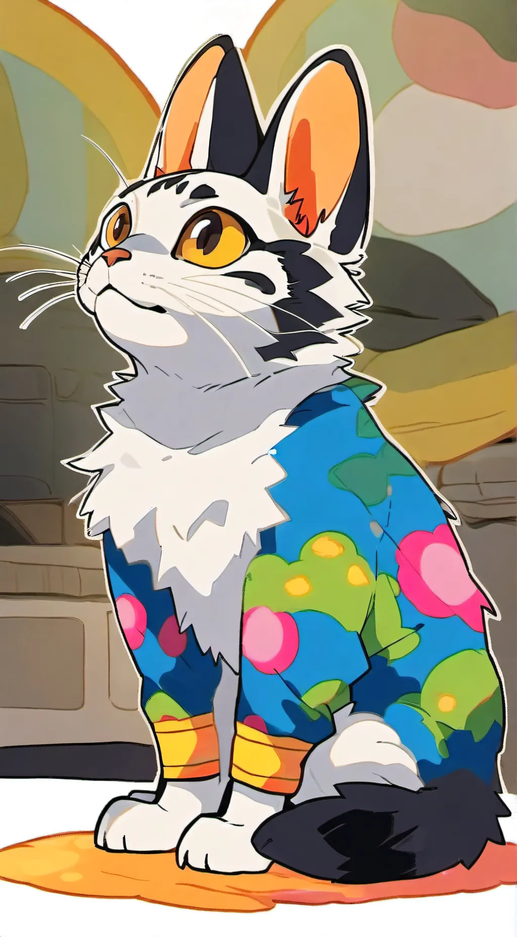 ai character: Gageline :/ background