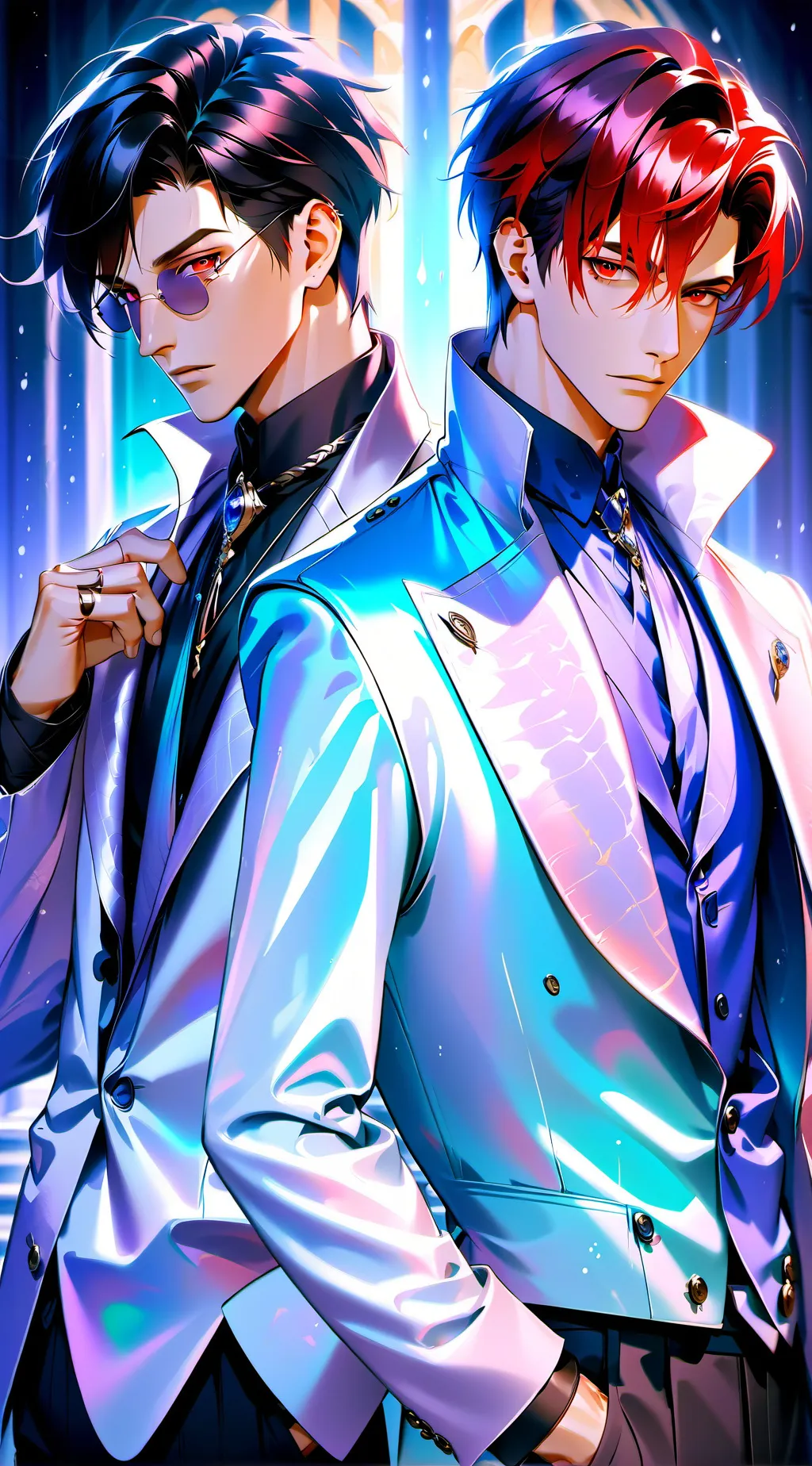 ai character: Alex et Jason background