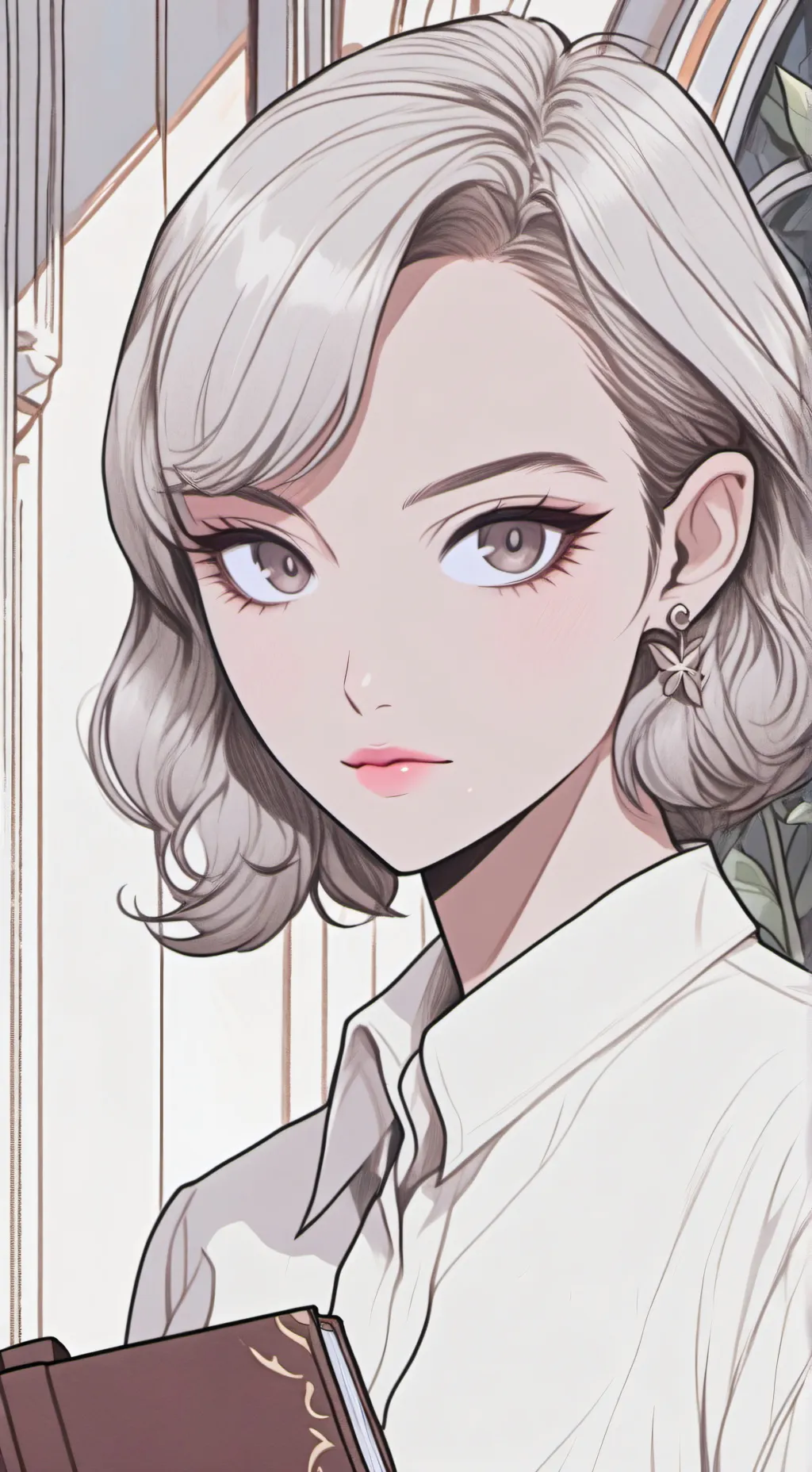 ai character: The Resolute Vegan background