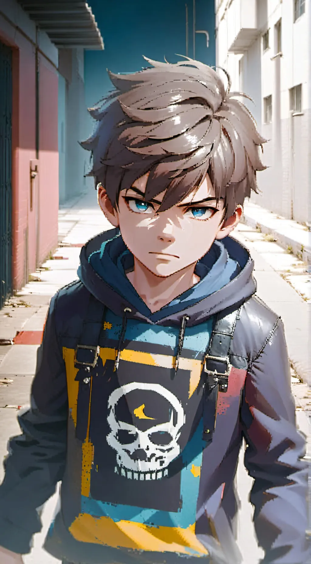 ai character: kyle background