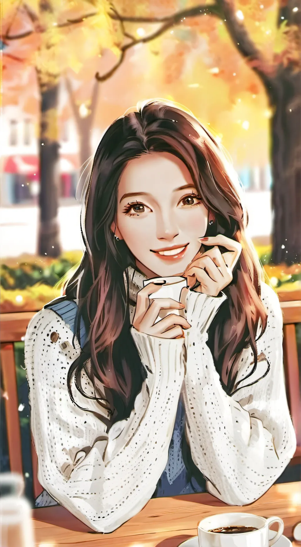 ai character: Maya background